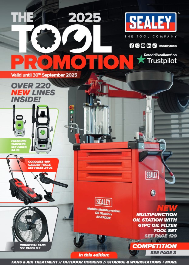 Sealey Summer Tool Promotion 2025 *Valid Until September 30th 2025*